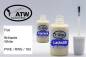 Preview: Fiat, Brilliante White, PWE / RWE / 163: 20ml Lackstift + 20ml Klarlack - Set, von ATW Autoteile West.
